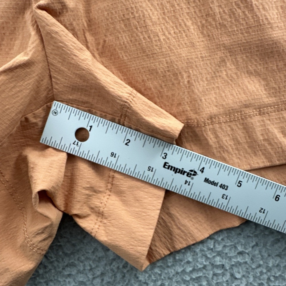 Athleta Trekkie North Shorts 3" Orange Athletic Athleisure Hiking Women's 14 - Picture 8 of 8